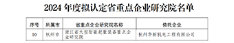 華新機(jī)電獲評(píng)浙江省重點(diǎn)企業(yè)研究院、省企業(yè)技術(shù)中心